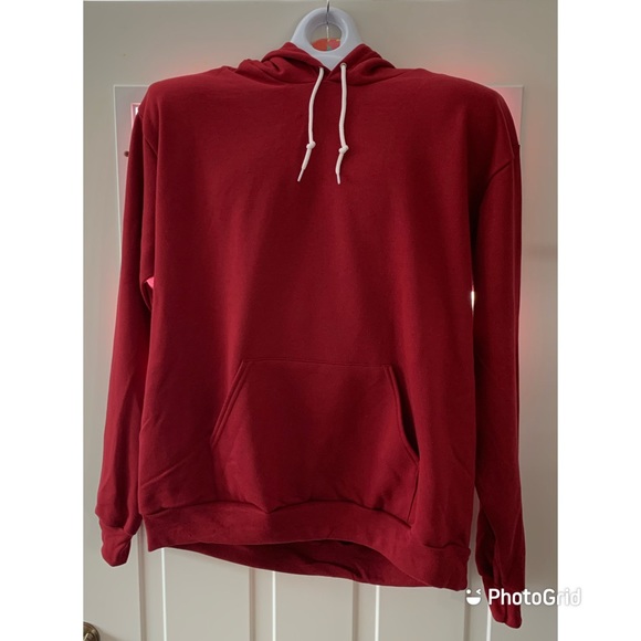 Unisex Flex Fleece Drop Shoulder Pullover Hoodie - Picture 2 of 5
